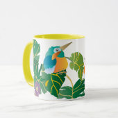 Brandstof je hart van Liefde Koffie Mok (Voorkant links)