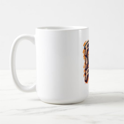 Brandstof je vuur koffiemok (Links)