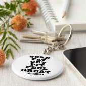 BRANDSTOF - KRIJG SNEL - VOEL GOEDE fitness Sleutelhanger (Zijkant)