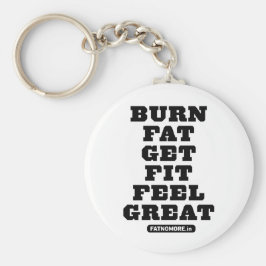 BRANDSTOF - KRIJG SNEL - VOEL GOEDE fitness Sleutelhanger