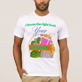 Brandstof of dwaas - uw oproep t-shirt (Voorkant)