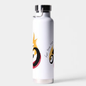 Brandstof Uw Vuur. fietsmotivatie Waterfles (Rechts)