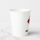 Brandstof voor grootheid papieren bekers (Rechts)