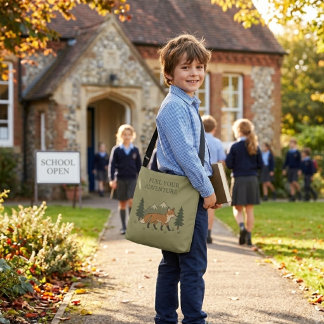 Brandstof voor je avontuur Vos Schooltas Crossbody Tas