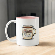 Brandstof voor mama | Grappige koffie-liefhebbende