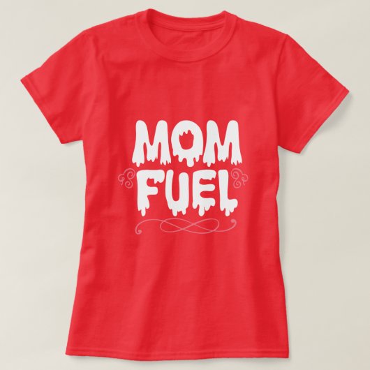 Brandstof voor Moeders Dames T-shirt (Design voorkant)