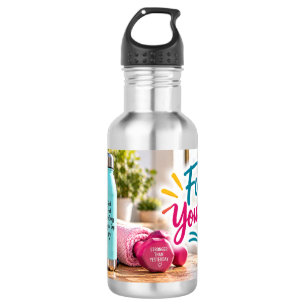 Brandstof Voor Uw Dag Fitnesswaterfles Waterfles