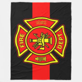 BRANDSTOFAFDELING FLEECE DEKEN (Voorkant)