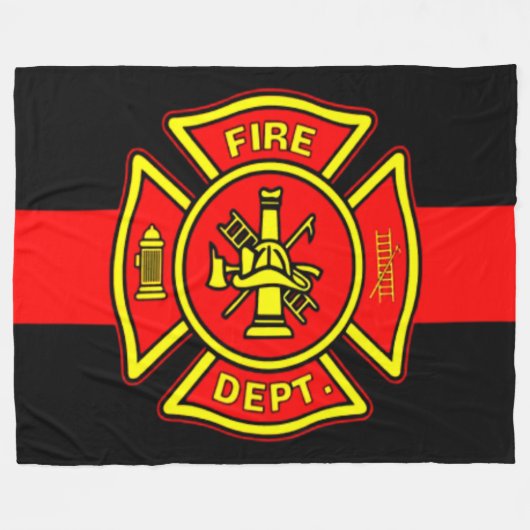 BRANDSTOFAFDELING FLEECE DEKEN (Voorkant (Horizontaal))