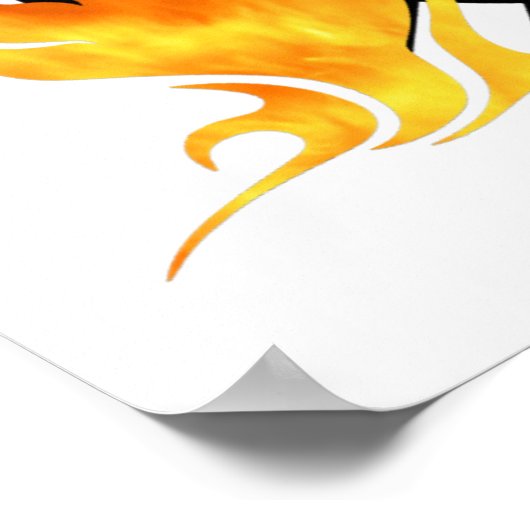 Brandstofafschermingen Poster (Hoek)