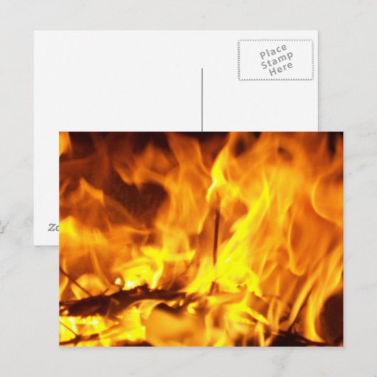 Brandstofafwerking Briefkaart (Voorkant / Achterkant)