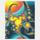 Brandstofblaasbalket Fleece Deken (Voorkant)