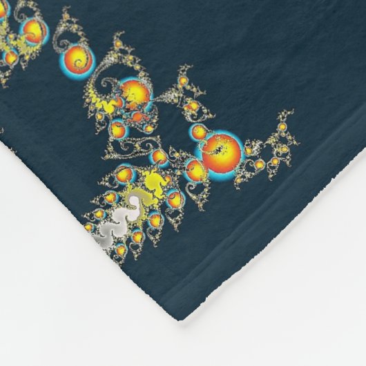 Brandstofblaasbalket Fleece Deken (Hoek)