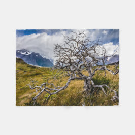 Brandstofboom, Torres del Paine, Chili Fleece Deken