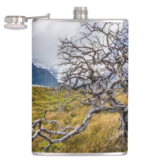 Brandstofboom, Torres del Paine, Chili Heupfles (Geopend)