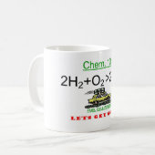 Brandstofcelgebruik aanmoedigen koffiemok (Voorkant links)