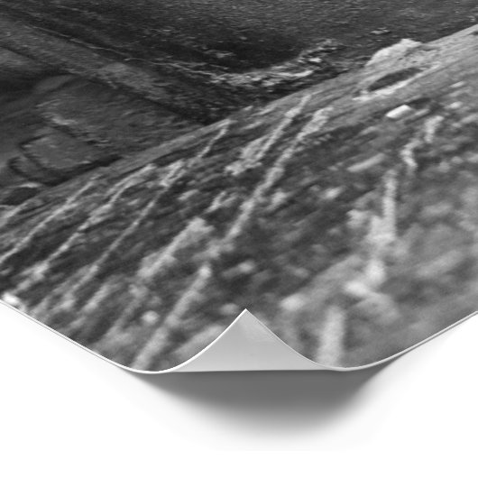 Brandstofdeur - Afdruk Poster (Hoek)