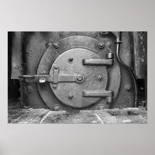 Brandstofdeur - Afdruk Poster (Voorkant)