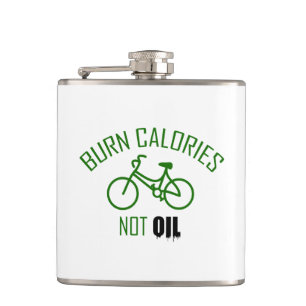 Brandstofhoudende calorieën geen olie heupfles