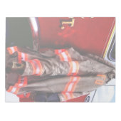 Brandstofjas op brandwonden notitieblok (Voorkant)