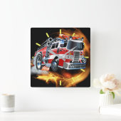 Brandstofklok Vierkante Klok (Huis)