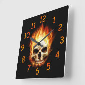 Brandstofklok Vierkante Klok (Hoek)