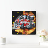 Brandstofklok Vierkante Klok (Huis)