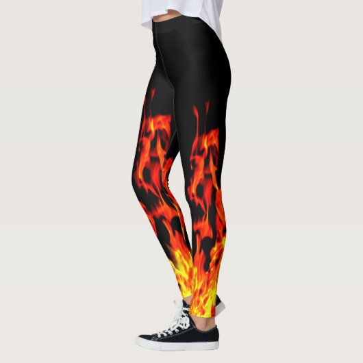 Brandstofontwerp 01 All-Over-Print Legging (Links)