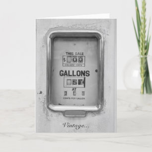 brandstofpomp / Bowser - Wenskaart Kaart