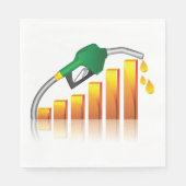 Brandstofprijs Servet (Voorkant)