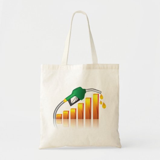 Brandstofprijs Tote Bag (Voorkant)