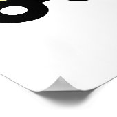 Brandstofstation Vrachtwagenbouw Birthday-teken Poster (Hoek)