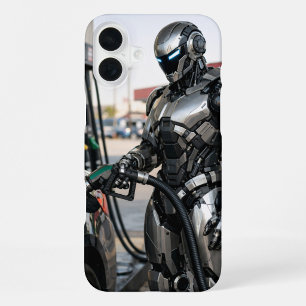Brandstofstop uit de toekomst  iPhone 16 plus hoesje
