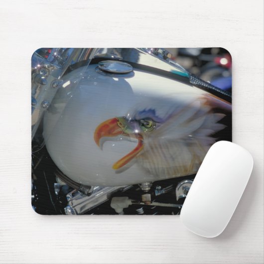 Brandstoftank voor je mousepad muismat (Met muis)