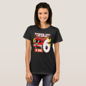 Brandstofthema 6 Oude verjaardag T-shirt (Voorkant volledig)