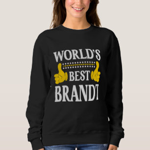 Brandt Achternaam Team Familie Achternaam World's Trui