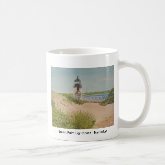 Brandt Point Lighthouse - Nantucket Koffiemok (Rechts)