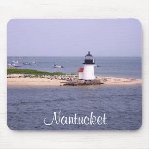 Brandt Point Lighthouse Nantucket MA Mousepad Muismat