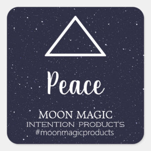 Brandteken Bevestiging Intentie Kaars Labels