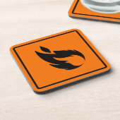 Brandteken Hard Plastic Onderzetter (Linkerzijde)