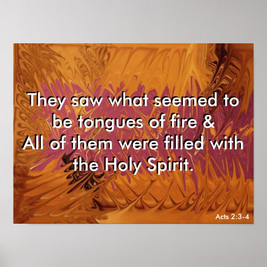 Brandtong - Schaduw versed Poster (Voorkant)