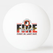 Brandvechter eerst in, laatste uit pingpongbal (Achterkant)