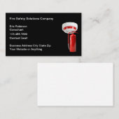 Brandveiligheid Thema Visitekaartjes (Voorkant / Achterkant)