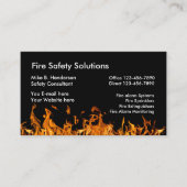 Brandveiligheidsproducten Visitekaartje (Voorkant)