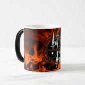 Brandvlam aan en brandstof omhoog - Hunter Holmes Magische Mok (Voorkant links)