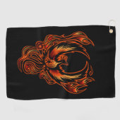 Brandvogel Golfhanddoek (Horizontaal)