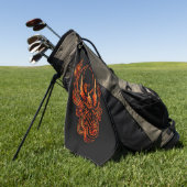 Brandvogel Golfhanddoek (Groen)