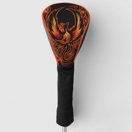 Brandvogel Golfheadcover (Voorkant)