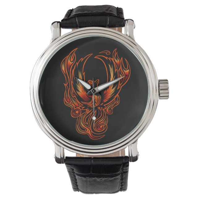 Brandvogel Horloge (Voorkant)