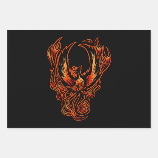 Brandvogel Inpakpapier Vel (Voorkant 2)